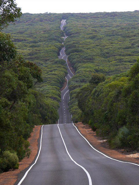 Kangaroo island road, Australia