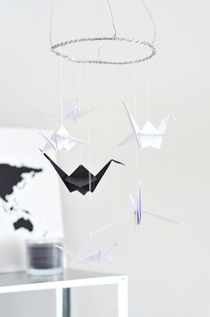 Origami ždral